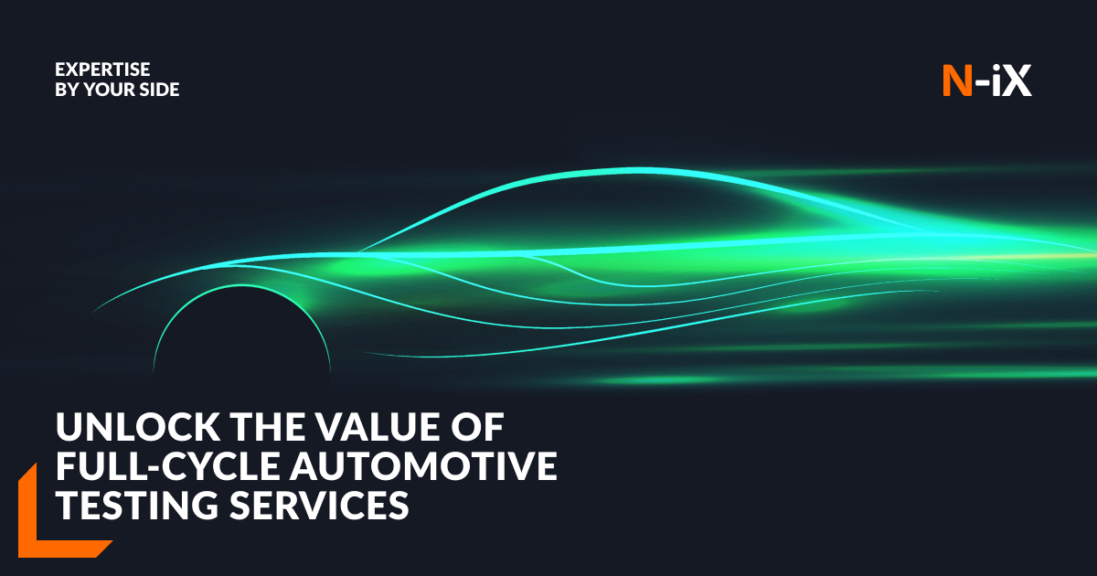 Endtoend automotive testing services NiX