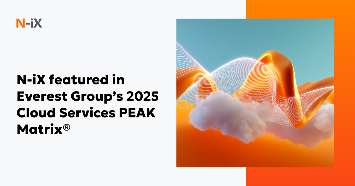 N-iX named in Everest Group 2025 Cloud Services PEAK Matrix