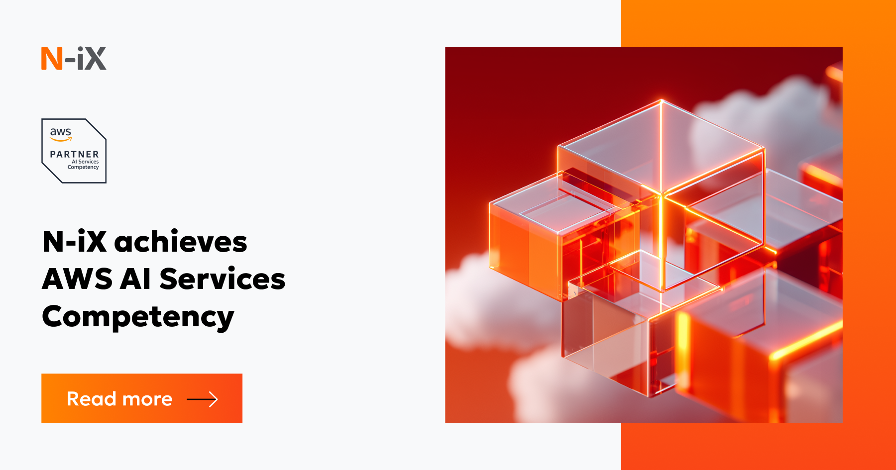 N-iX achieves AWS AI Services Competency