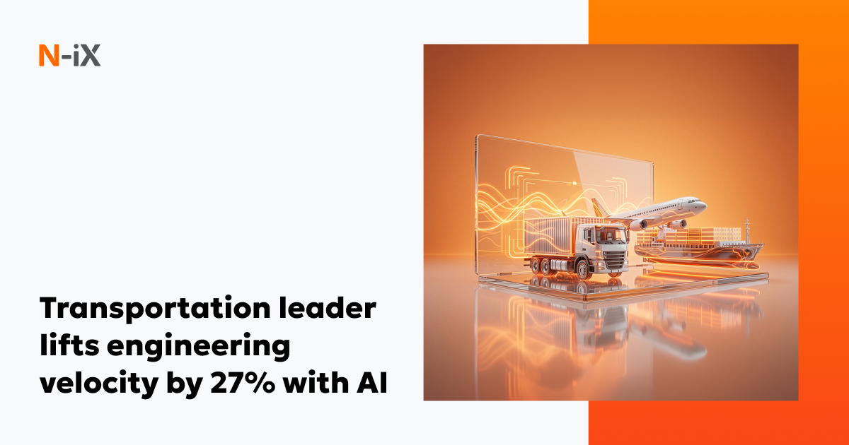 AI adoption in transportation to boost engineering velocity - N-iX
