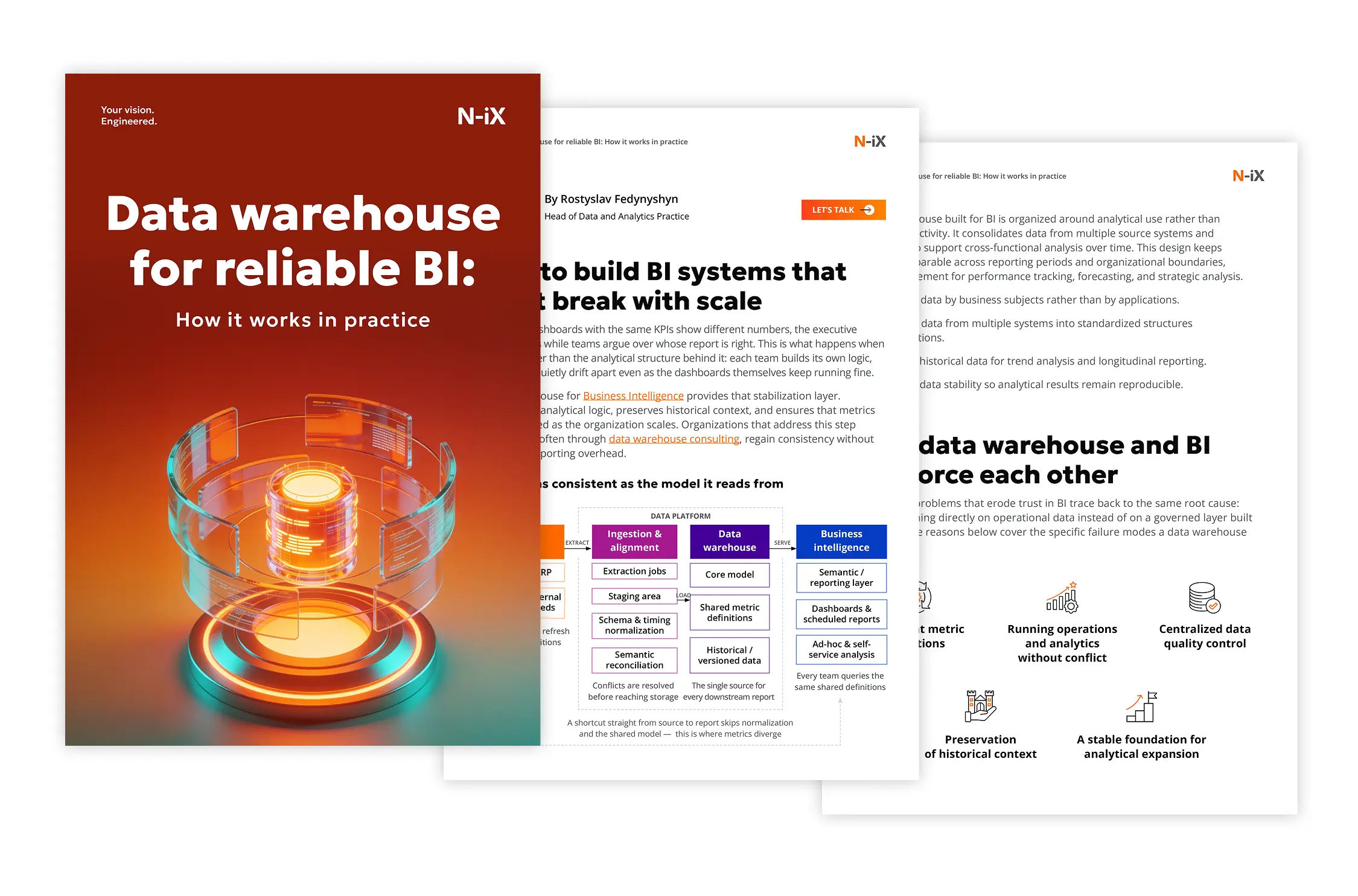 Data warehouse for reliable BI N-iX PDF